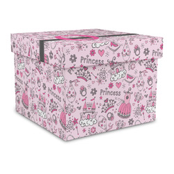 Princess Gift Box with Lid - Canvas Wrapped - Large (Personalized)