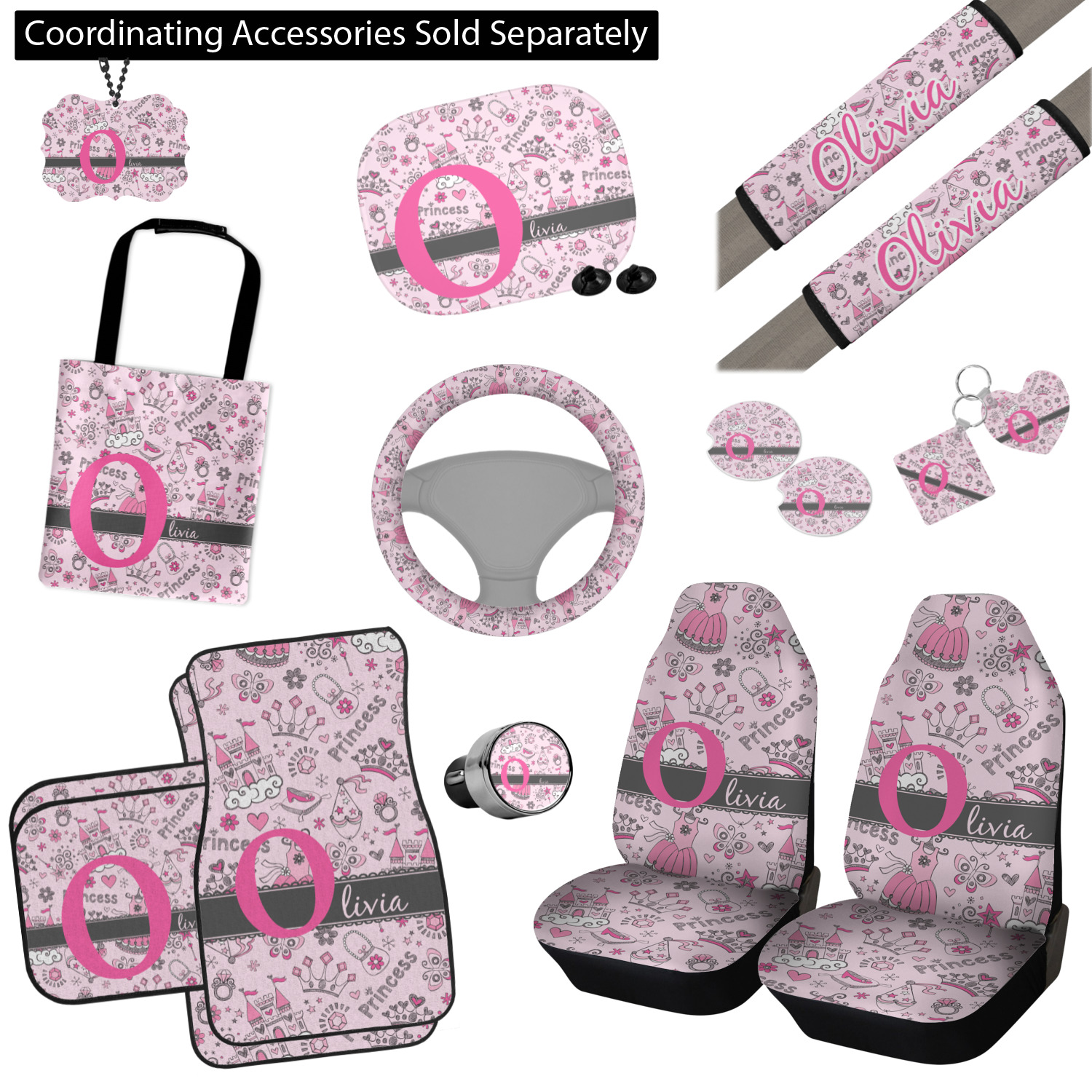 Princess car seat discount covers