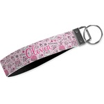 Princess Webbing Keychain Fob - Small (Personalized)