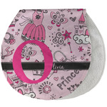 Princess Burp Pad - Velour w/ Name and Initial