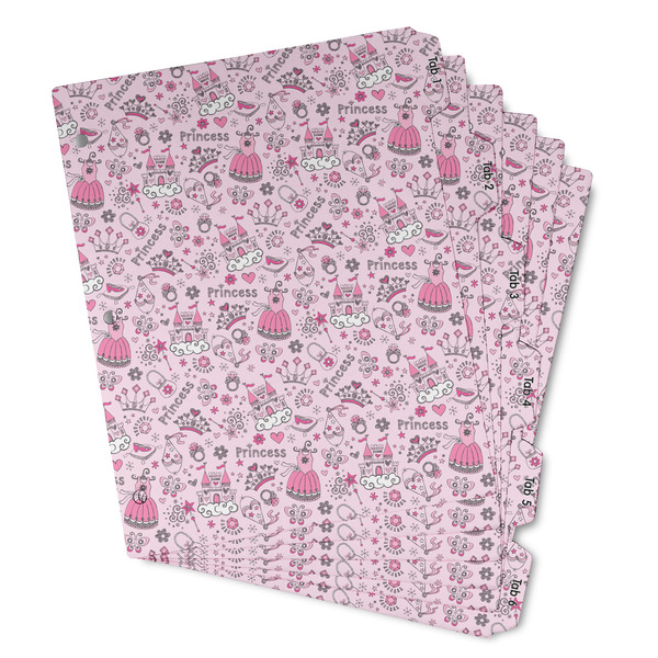 Custom Princess Binder Tab Divider - Set of 6 (Personalized)