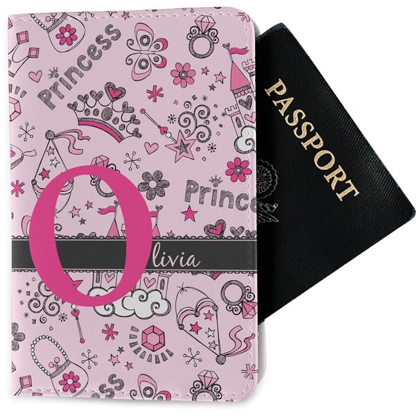 Custom Princess Passport Holder - Fabric (Personalized)