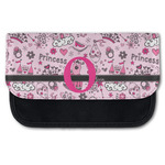 Princess Canvas Pencil Case w/ Name and Initial