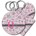 Princess Plastic Keychain (Personalized)