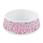 Princess Plastic Dog Bowl - Small (Personalized)