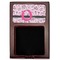 Princess Red Mahogany Sticky Note Holder - Flat