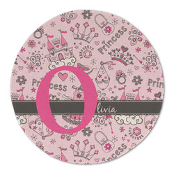 Princess Round Linen Placemat (Personalized)