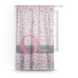 Princess Sheer Curtain - 50"x84" (Personalized)