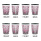 Princess Shot Glassess - Two Tone - Set of 4 - APPROVAL