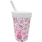 Princess Sippy Cup with Straw (Personalized)