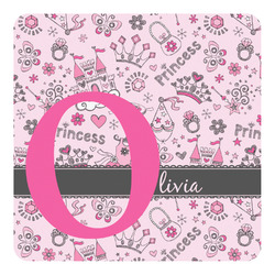 Princess Square Decal - Small (Personalized)
