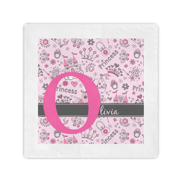 Custom Princess Cocktail Napkins (Personalized)