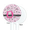 Princess White Plastic 5.5" Stir Stick - Single Sided - Round - Front & Back