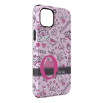 Princess iPhone Case - Rubber Lined - iPhone 14 Plus (Personalized)