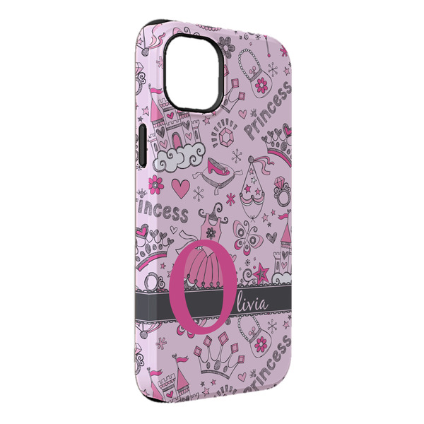 Custom Princess iPhone Case - Rubber Lined - iPhone 14 Pro Max (Personalized)