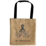 Octopus & Burlap Print Auto Back Seat Organizer Bag (Personalized)