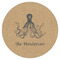 Octopus & Burlap Print Drink Topper - XLarge - Single