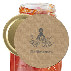 Octopus & Burlap Print Jar Opener (Personalized)