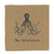 Octopus & Burlap Print Party Favor Gift Bag - Matte - Front