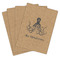 Octopus & Burlap Print Playing Cards - Hand Back View