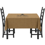 Octopus & Burlap Print Tablecloth (Personalized)