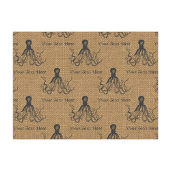 Octopus & Burlap Print Large Tissue Papers Sheets - Heavyweight (Personalized)