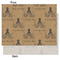 Octopus & Burlap Print Tissue Paper - Heavyweight - Medium - Front & Back