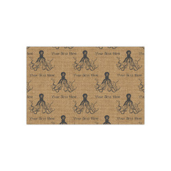 Octopus & Burlap Print Small Tissue Papers Sheets - Heavyweight (Personalized)