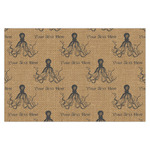 Octopus & Burlap Print X-Large Tissue Papers Sheets - Heavyweight (Personalized)