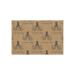 Octopus & Burlap Print Small Tissue Papers Sheets - Lightweight (Personalized)