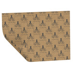 Octopus & Burlap Print Wrapping Paper Sheets - Double-Sided - 20" x 28" (Personalized)