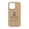 Octopus & Burlap Print iPhone 13 Case - Back