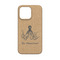 Octopus & Burlap Print iPhone 13 Mini Case - Back