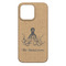 Octopus & Burlap Print iPhone 13 Pro Max Case - Back