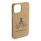 Octopus & Burlap Print iPhone 15 Plus Case - Angle