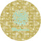 Happy New Year 1" Multipurpose Round Labels - Single Sticker