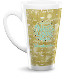 Happy New Year 16 Oz Latte Mug (Personalized)