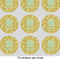 Happy New Year 2" Multipurpose Round Labels - Sheet