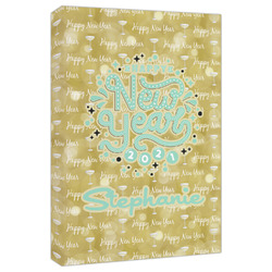 Happy New Year Canvas Print - 20x30 (Personalized)