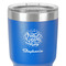 Happy New Year 30 oz Stainless Steel Ringneck Tumbler - Blue - Close Up