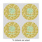 Happy New Year 4" Multipurpose Round Labels - Sheet