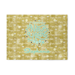 Happy New Year 5' x 7' Patio Rug (Personalized)