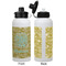 Happy New Year Aluminum Water Bottle - White APPROVAL