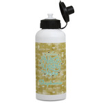 Happy New Year Water Bottles - Aluminum - 20 oz - White (Personalized)