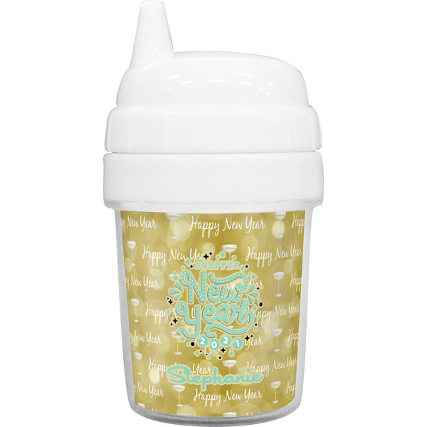 Custom Happy New Year Baby Sippy Cup (Personalized)