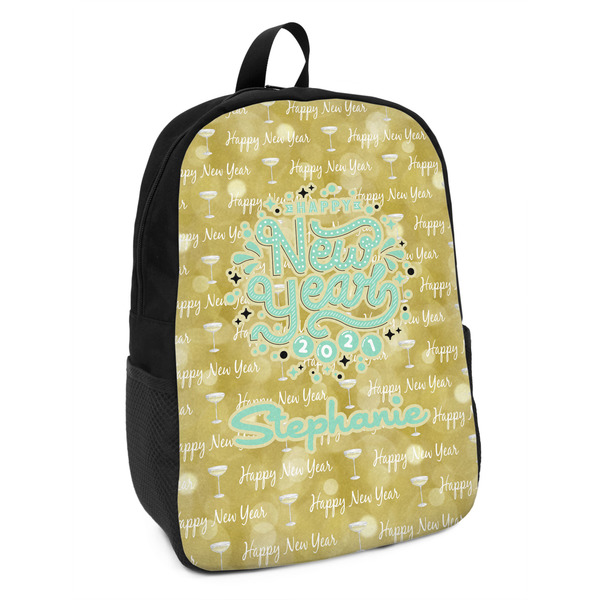 Custom Happy New Year Kids Backpack w/ Name or Text