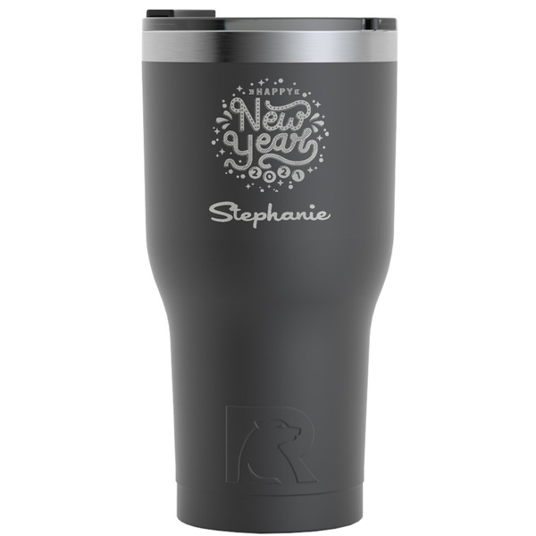 Custom Happy New Year RTIC Tumbler - 30 oz (Personalized)