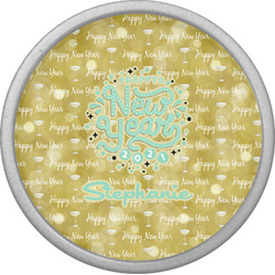 Happy New Year Cabinet Knob (Silver) (Personalized)