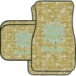 Happy New Year Car Floor Mats Set - 2 Front & 2 Back w/ Name or Text
