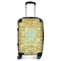 Happy New Year Suitcase - 20" Carry On w/ Name or Text